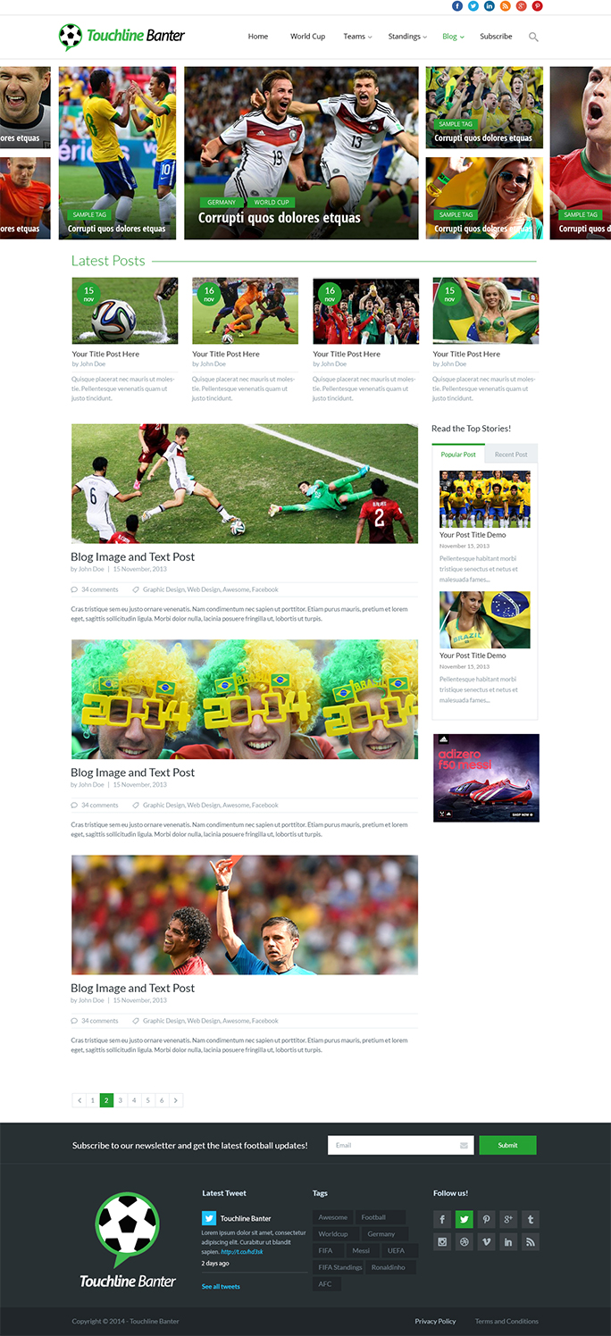 Wordpress Design by Emmanuel for this project | Design #4144266