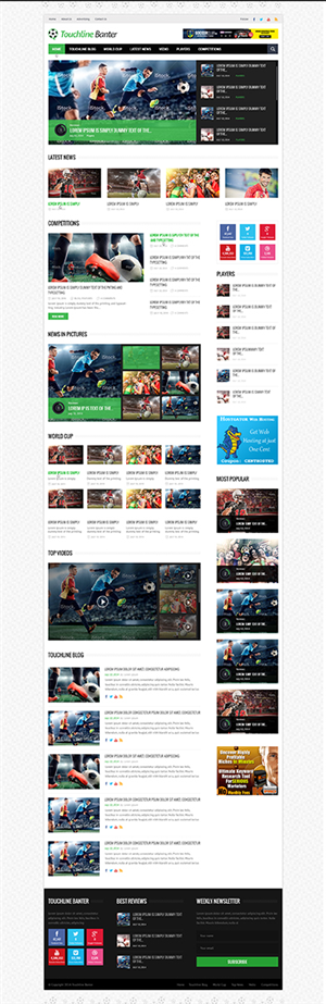 Wordpress Design by Mayank Patel for this project | Design #4122457