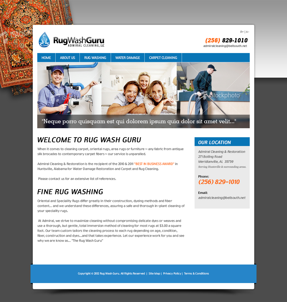 Web Design by Mayank Patel for this project | Design #1153745