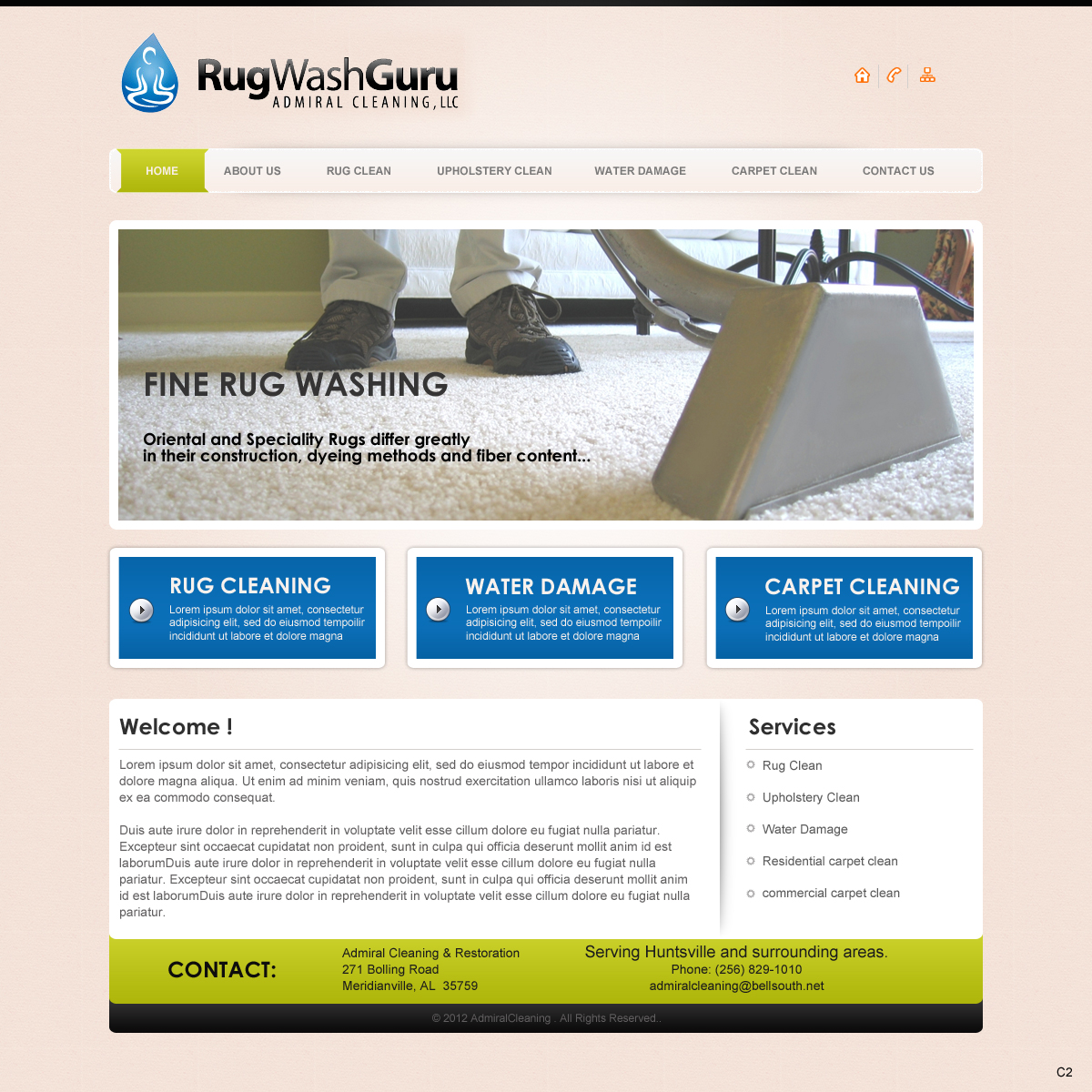 Web Design by pb for this project | Design #1136505