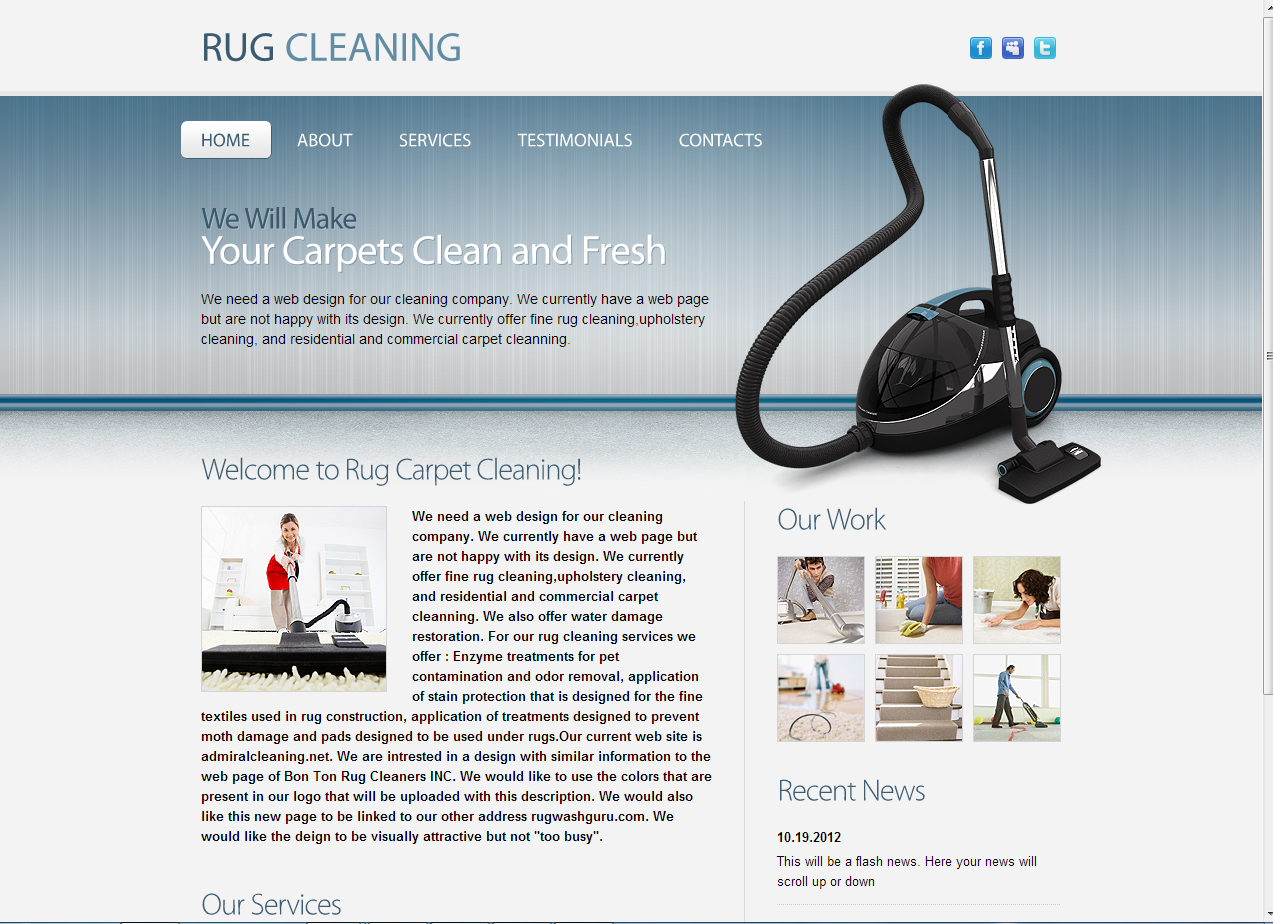 Web Design by Ali haider for this project | Design #1134312