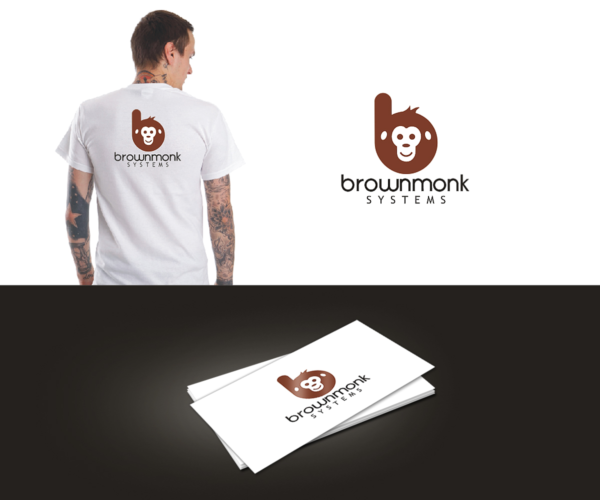 Logo Design by Vishak vasu for BROWNMONK | Design #4152028