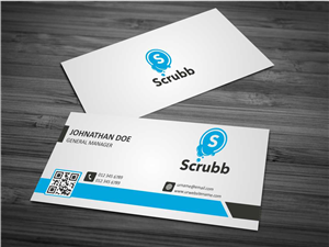 Business Card Design by AwsomeD for Scrubb Pty Limited | Design: #4105325