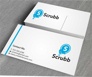 Business Card Design by AwsomeD for Scrubb Pty Limited | Design: #4105331