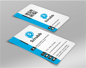 Business Card Design by AwsomeD for Scrubb Pty Limited | Design: #4105335