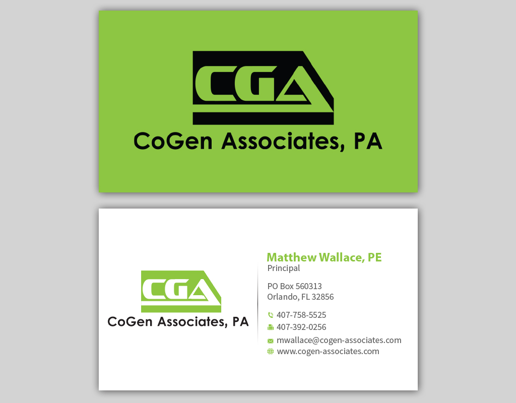 Business Card Design by MediaProductionArt for CoGen Associates | Design: #5157591