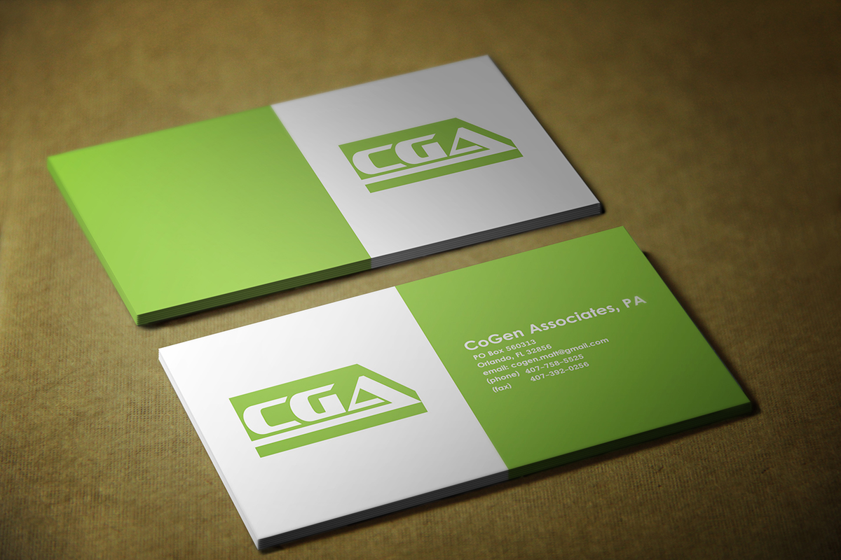 Design de Carte de Visite par Alex Andu pour CoGen Associates | Design #4156757