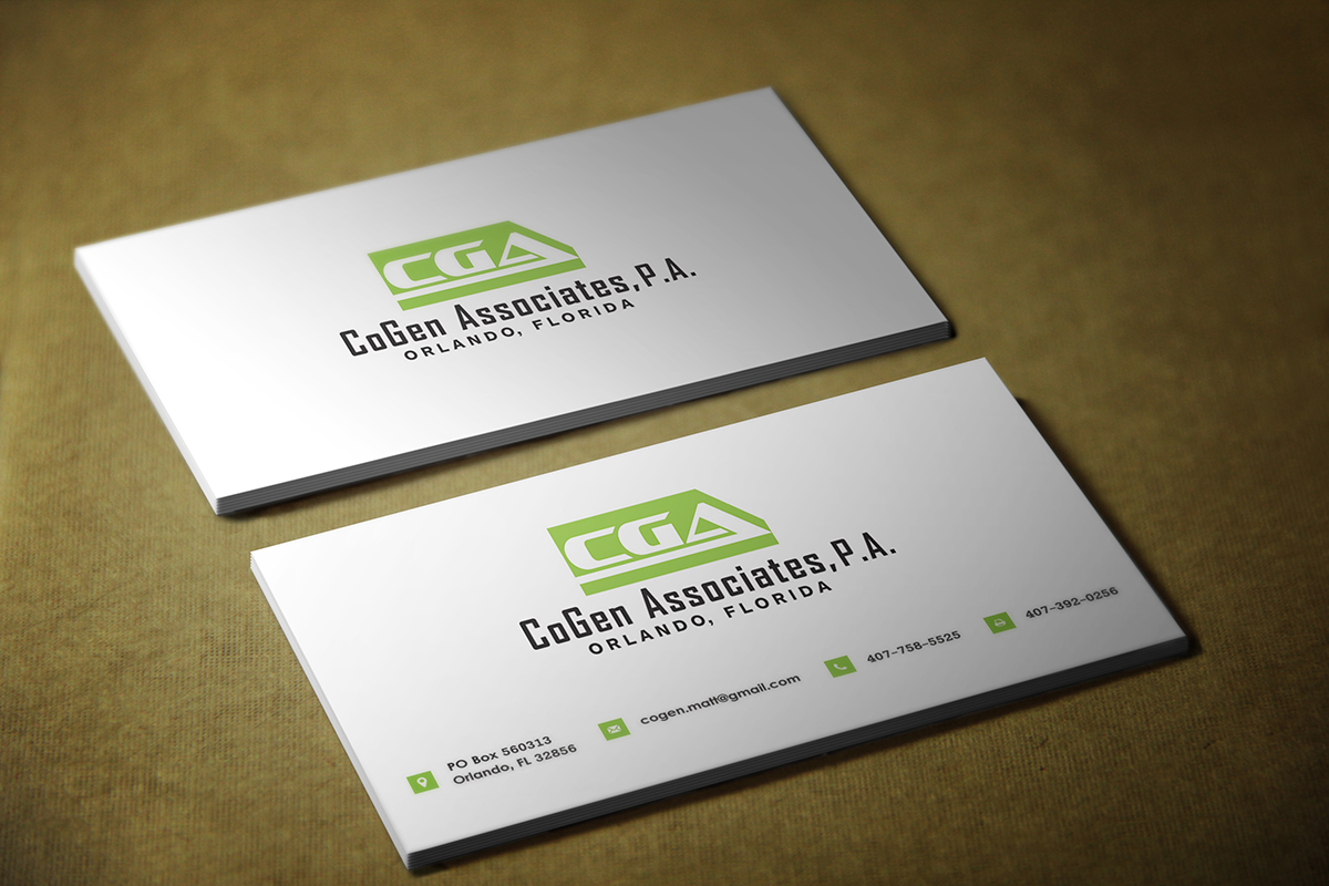 Design de Carte de Visite par Alex Andu pour CoGen Associates | Design #4156772