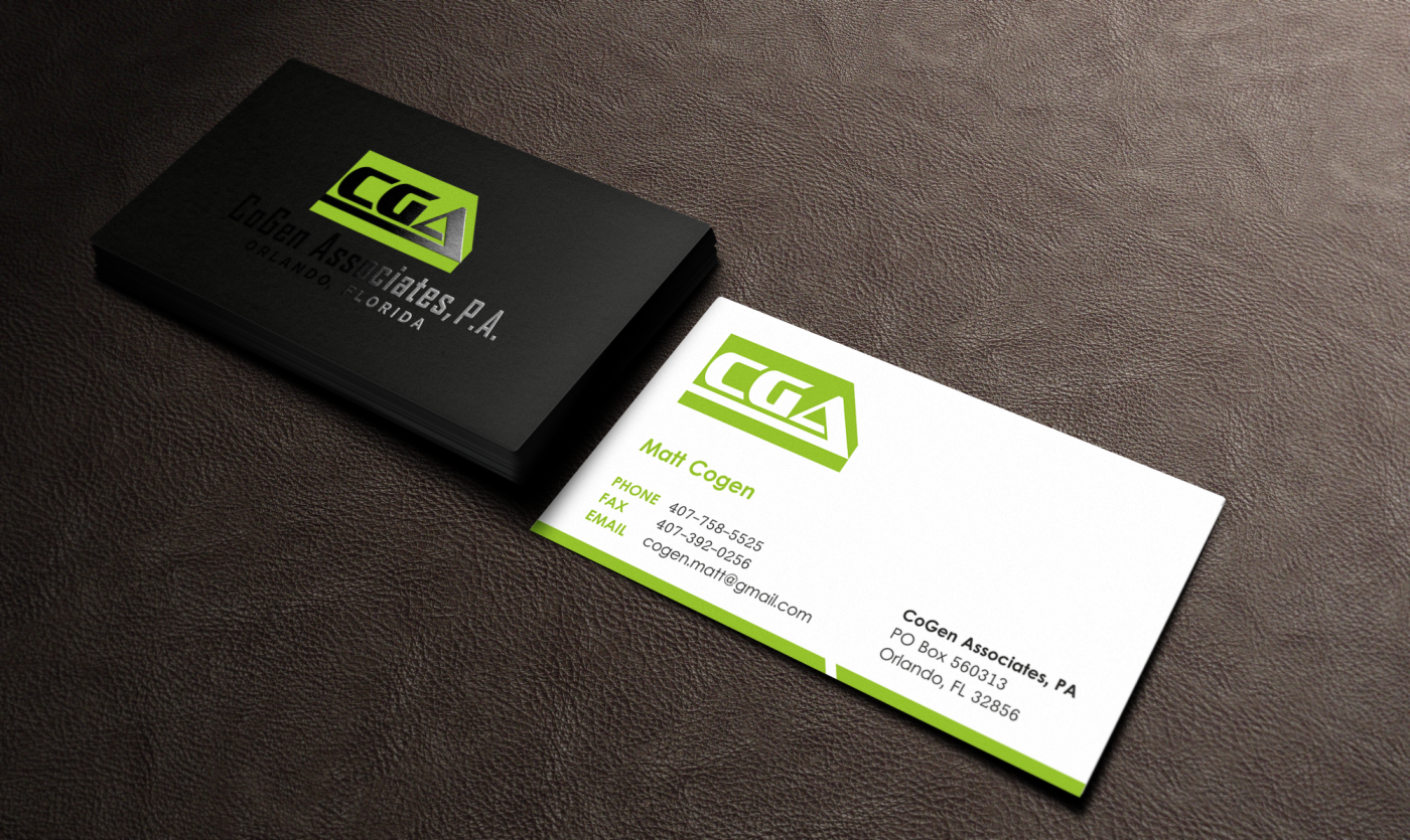 Business Card Design by HYPdesign for CoGen Associates | Design #4098307