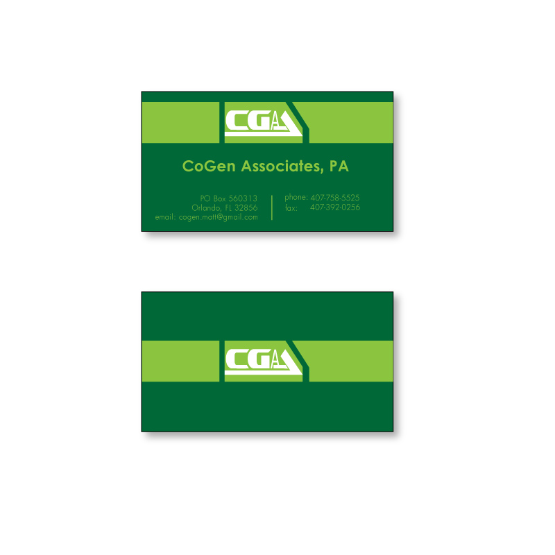 Business Card Design by instudio for CoGen Associates | Design #4150669