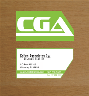 Business Card Design by cmdes15 for CoGen Associates | Design #4116846