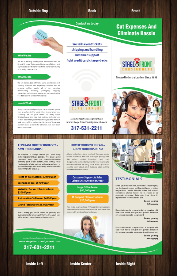 Brochure Design by meet007 for this project | Design #4103784