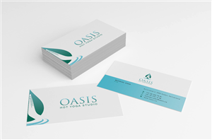 Stationery Design by Eggo May P for OASIS HOT YOGA STUDIO | Design: #4153532