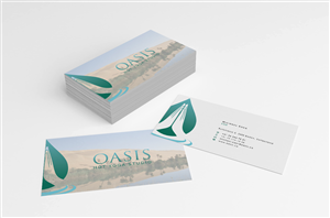 Stationery Design by Eggo May P for OASIS HOT YOGA STUDIO | Design: #4153544