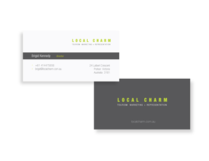 Business Card Design by gvb design communications
