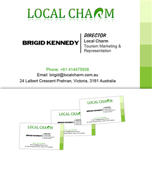 Tourism Marketing needing sleek, clear design for business card & proposal documents. | Business Card Design by TechWise