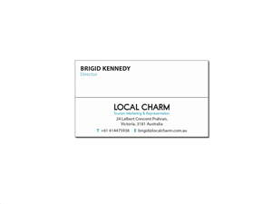 Business Card Design by Eupnea for this project | Design: #1141995