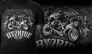 Design de T-shirt par Mayonpx pour By2ride | Design : #4255914
