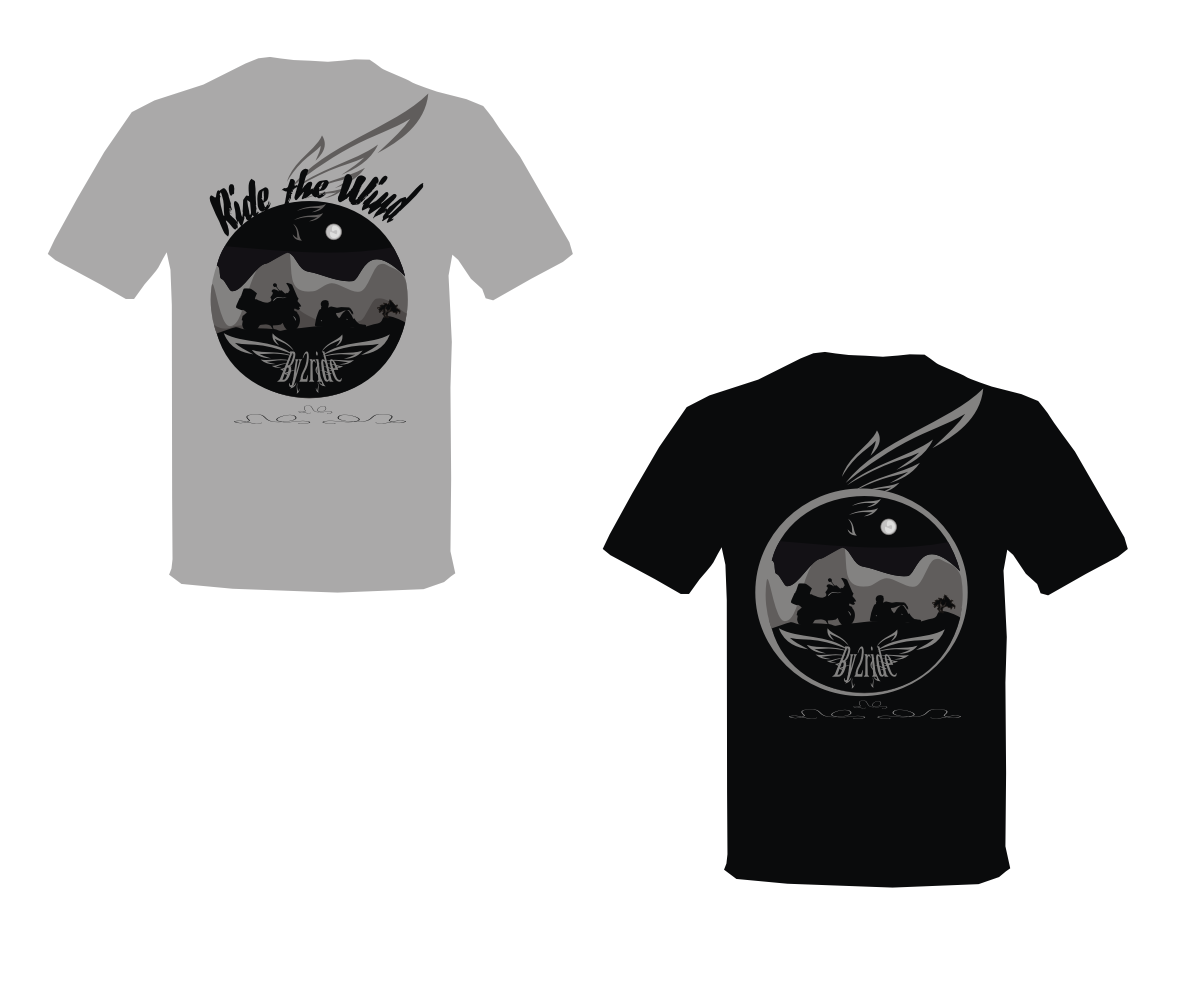 T-shirt Design by axa for By2ride | Design #4166678