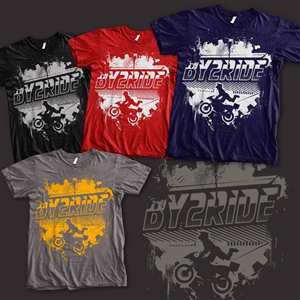 T-shirt Design by yookey for By2ride | Design #4201214