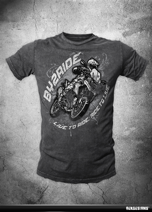 T-shirt Design by gekgrfx for By2ride | Design: #4253294