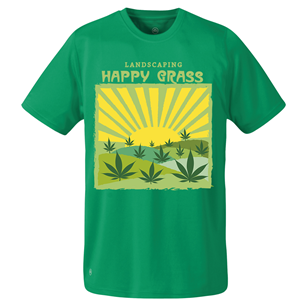 Happy Grass landscaping t-shirt | T-Shirt-Design von Birdcage
