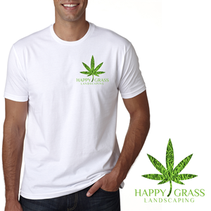 Happy Grass landscaping t-shirt | T-Shirt-Design von FutureDesigne