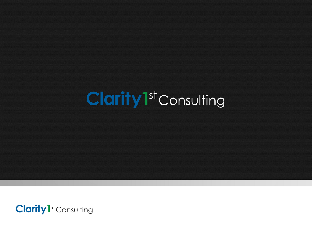 Diseño de Logo por DiLion para Zepp Strategic Partners d/b/a Clarity1st Consulting | Diseño #1144932