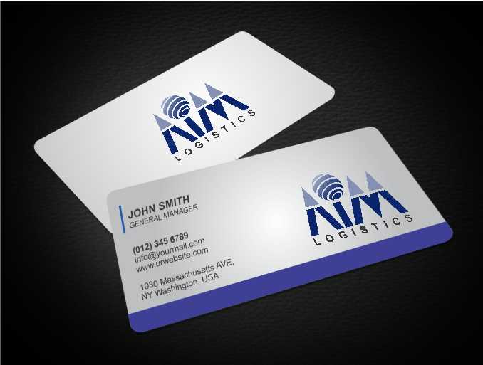 Design de Carte de Visite par AwsomeD pour AIM Logistics (S) Pte Ltd | Design #4105622