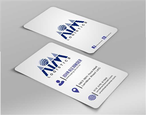 Business Card Design by AwsomeD for AIM Logistics (S) Pte Ltd | Design: #4105624