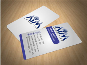 Business Card Design by AwsomeD for AIM Logistics (S) Pte Ltd | Design: #4105626