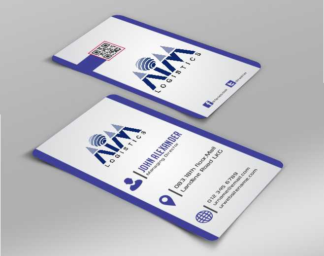 Business Card Design by AwsomeD for AIM Logistics (S) Pte Ltd | Design #4105629