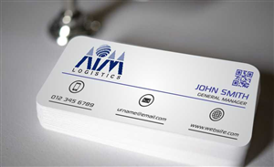 Business Card Design by AwsomeD for AIM Logistics (S) Pte Ltd | Design #4105631