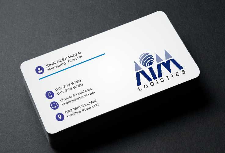 Business Card Design by AwsomeD for AIM Logistics (S) Pte Ltd | Design #4105635