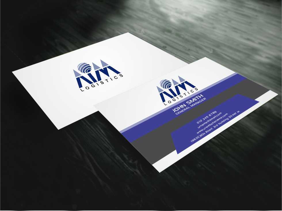 Diseño de Tarjeta de Presentación por AwsomeD para AIM Logistics (S) Pte Ltd | Diseño #4105645