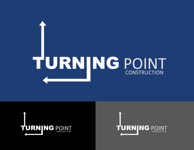 Logo Design by  Picks L Innovations for Turning Point Construction | Design #4307826