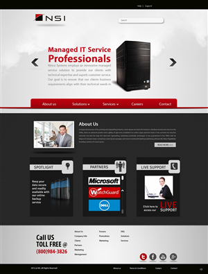 Web Design by pb for this project | Design: #1136544