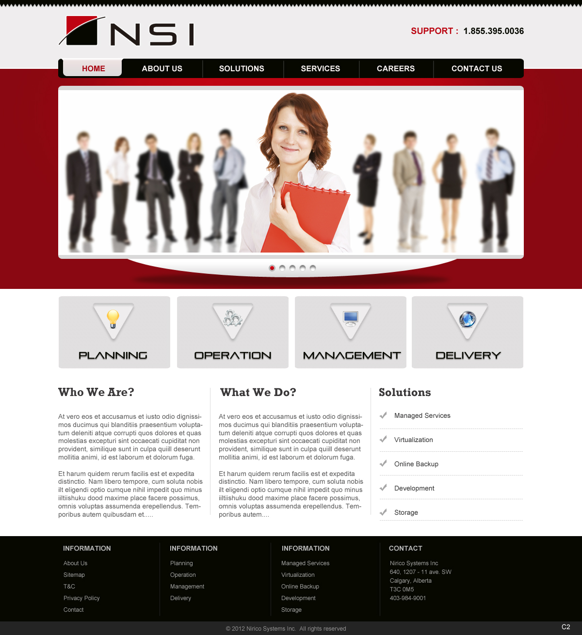 Web Design by pb for this project | Design #1136546