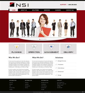 Web Design by pb for this project | Design: #1136546