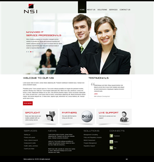 Web Design by pb for this project | Design: #1136548