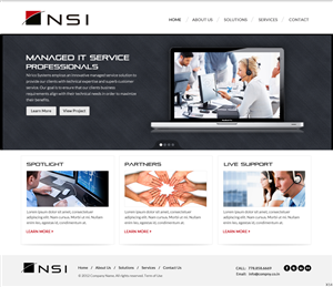 Web Design by pb for this project | Design: #1136552