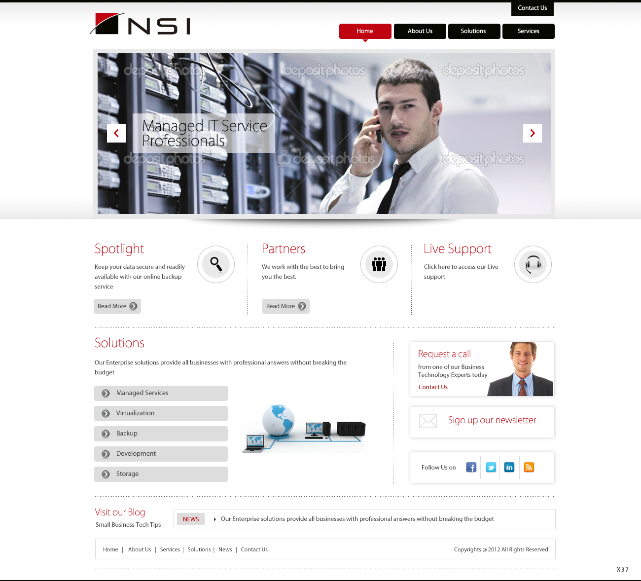 Web Design by pb for this project | Design #1140766