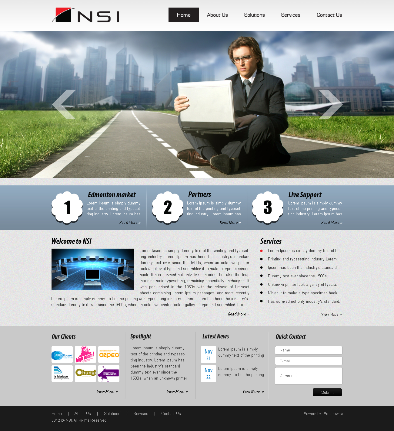 Web Design by Empireweb for this project | Design #1137557