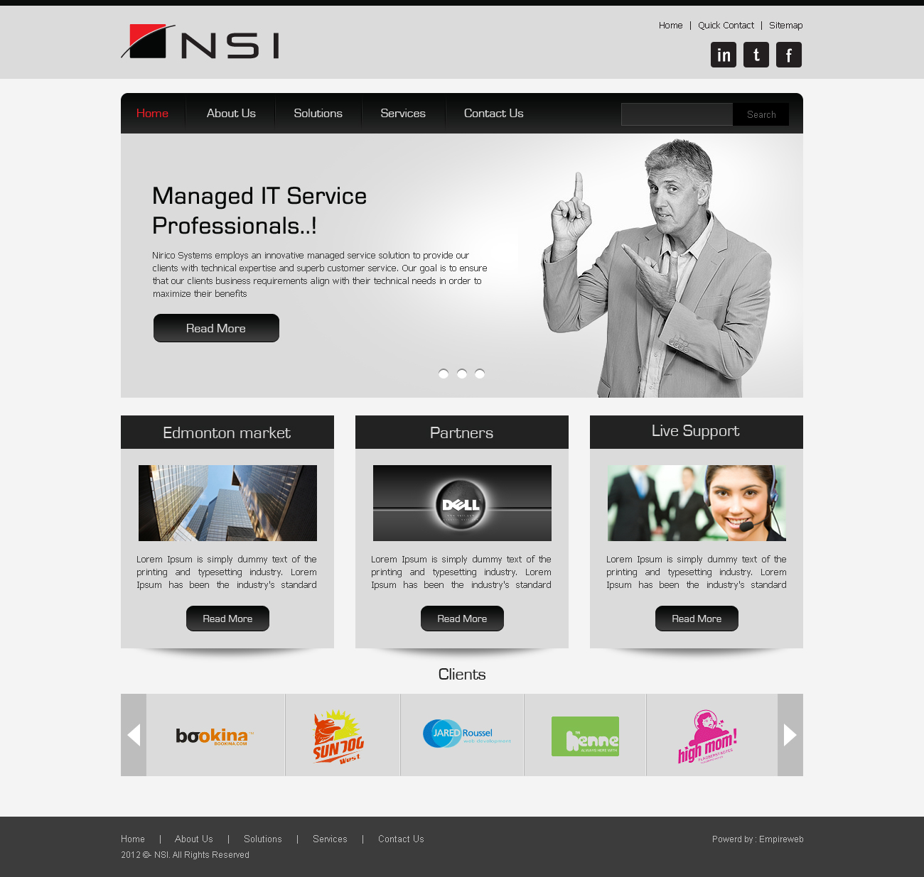 Web Design by Empireweb for this project | Design #1137562