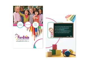 Flyer Design by Brigitte Melissa B for Fun 4 Kids Early Learning Centre | Design: #4100544