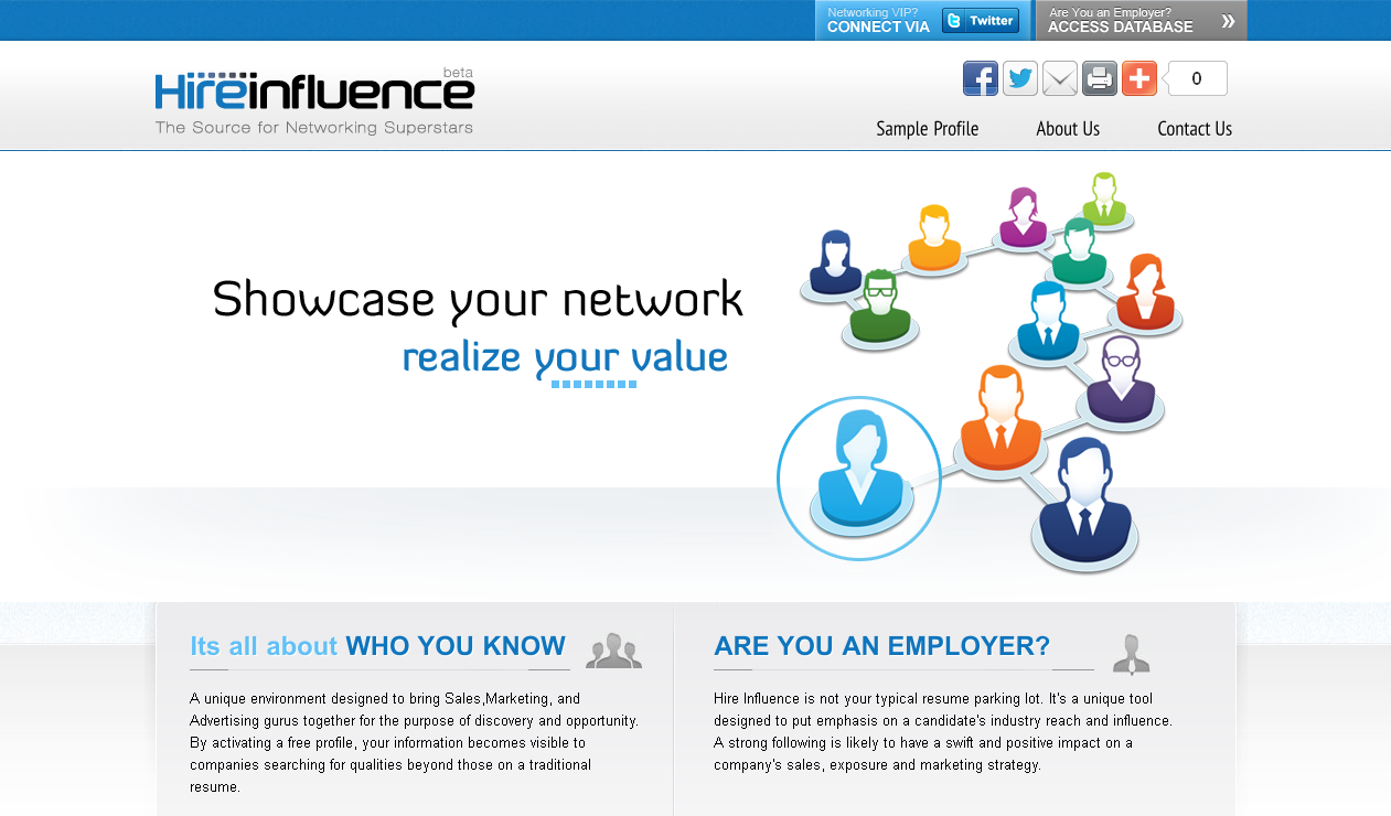 Diseño Gráfico por yadunath para HireInfluence, Inc. | Diseño #1140427