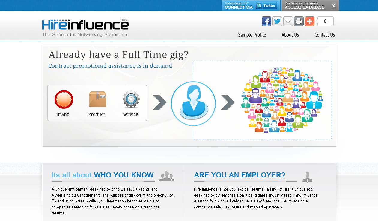 Grafik-Design von yadunath für HireInfluence, Inc. | Design #1167592