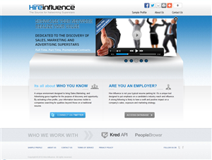 Graphic Design by Tünde Nagy for HireInfluence, Inc. | Design #1147939