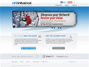 Grafik-Design von Tünde Nagy für HireInfluence, Inc. | Design: #1148217