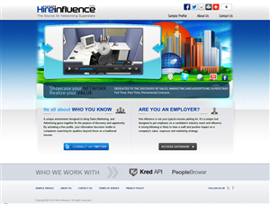 Grafik-Design von Tünde Nagy für HireInfluence, Inc. | Design: #1149588